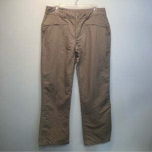 The North Face Women's Khaki Pants Size US 12 Hiking Camping